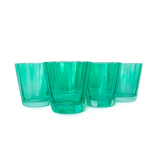 Estelle Colored Sunday Low Balls - Set of 6 {Kelly Green}