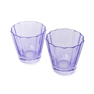 Estelle Colored Sunday Low Balls - Set of 2 {Lavender}
