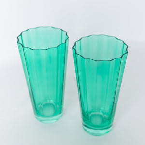 Estelle Colored Sunday High Balls - Set of 2 {Kelly Green}