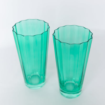 Estelle Colored Sunday High Balls - Set of 2 {Kelly Green}