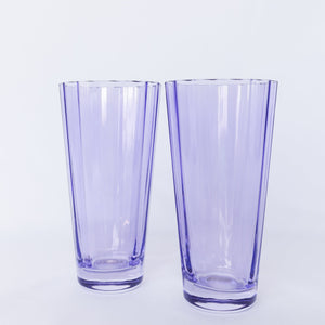 Estelle Colored Sunday High Balls - Set of 2 {Lavender}