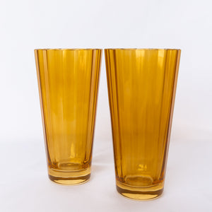 Estelle Colored Sunday High Balls - Set of 2 {Butterscotch}
