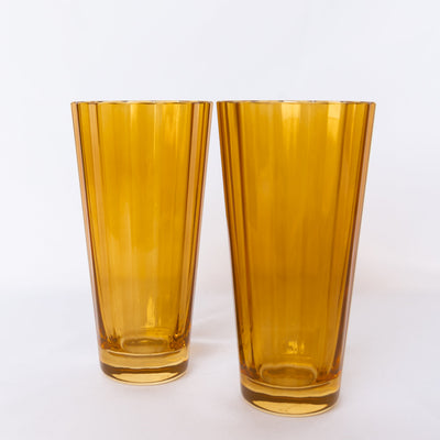 Estelle Colored Sunday High Balls - Set of 2 {Butterscotch}