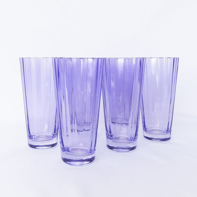 Estelle Colored Sunday High Balls - Set of 6 {Lavender}