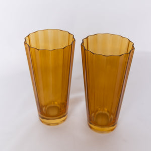 Estelle Colored Sunday High Balls - Set of 2 {Butterscotch}