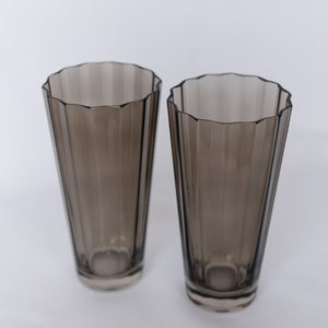 Estelle Colored Sunday High Balls - Set of 2 {Gray Smoke}