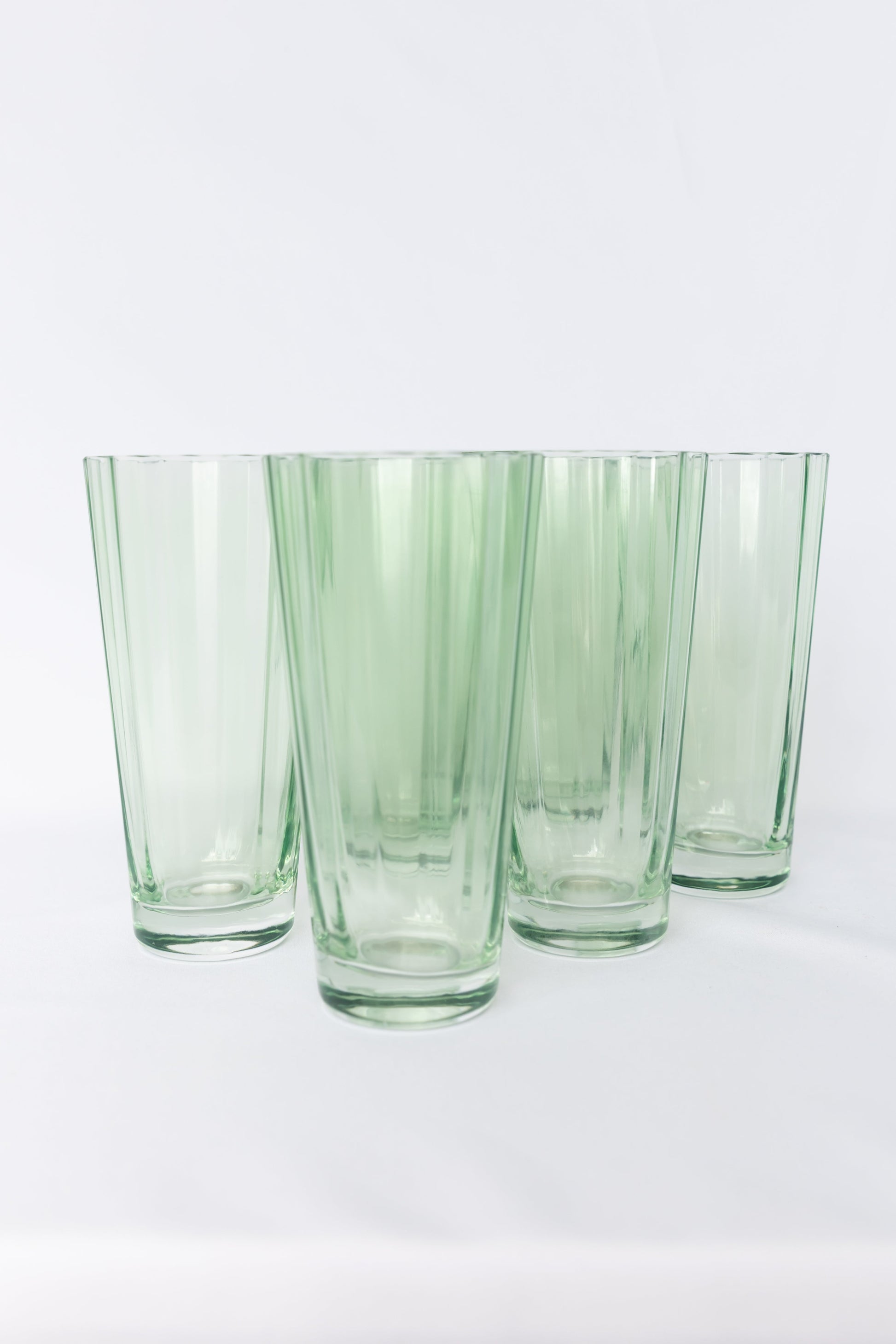 Estelle Colored Sunday High Balls - Set of 6 {Mint Green}