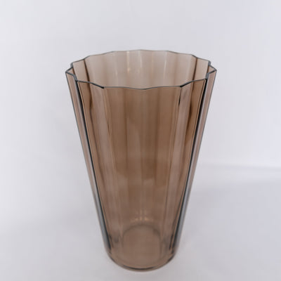 Estelle Colored Sunday Vase - {Mocha Mousse (Our Amber Smoke)}