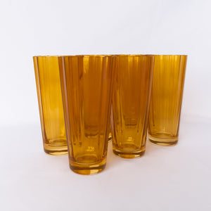 Estelle Colored Sunday High Balls - Set of 6 {Butterscotch}