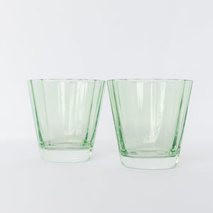 Estelle Colored Sunday Low Balls - Set of 2 {Mint Green}
