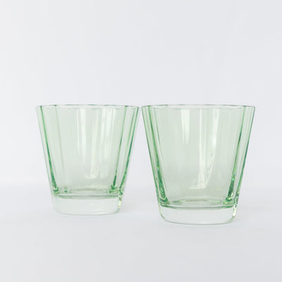 Estelle Colored Sunday Low Balls - Set of 2 {Mint Green}