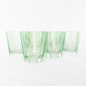Estelle Colored Sunday Low Balls - Set of 6 {Mint Green}
