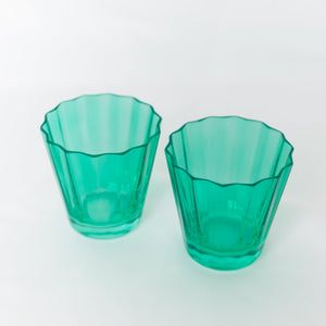 Estelle Colored Sunday Low Balls - Set of 2 {Kelly Green}