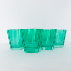 Estelle Colored Sunday Low Balls - Set of 6 {Kelly Green}