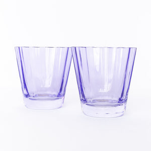 Estelle Colored Sunday Low Balls - Set of 2 {Lavender}