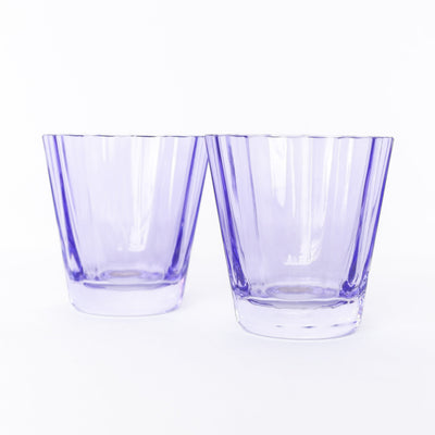 Estelle Colored Sunday Low Balls - Set of 2 {Lavender}
