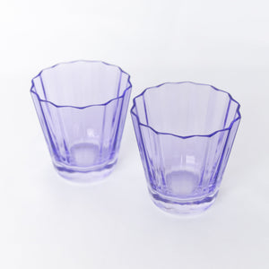 Estelle Colored Sunday Low Balls - Set of 2 {Lavender}