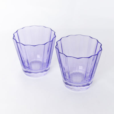 Estelle Colored Sunday Low Balls - Set of 2 {Lavender}