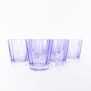 Estelle Colored Sunday Low Balls - Set of 6 {Lavender}