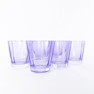 Estelle Colored Sunday Low Balls - Set of 6 {Lavender}