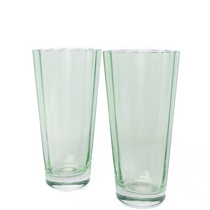 Estelle Colored Sunday High Balls - Set of 2 {Mint Green}
