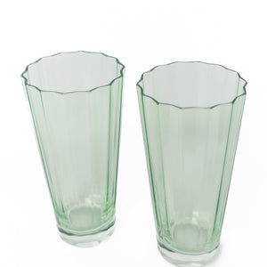 Estelle Colored Sunday High Balls - Set of 2 {Mint Green}