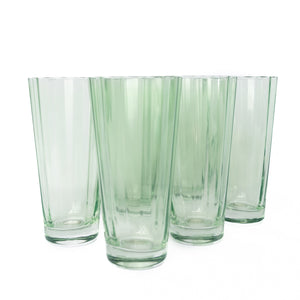 Estelle Colored Sunday High Balls - Set of 6 {Mint Green}