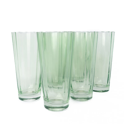 Estelle Colored Sunday High Balls - Set of 6 {Mint Green}