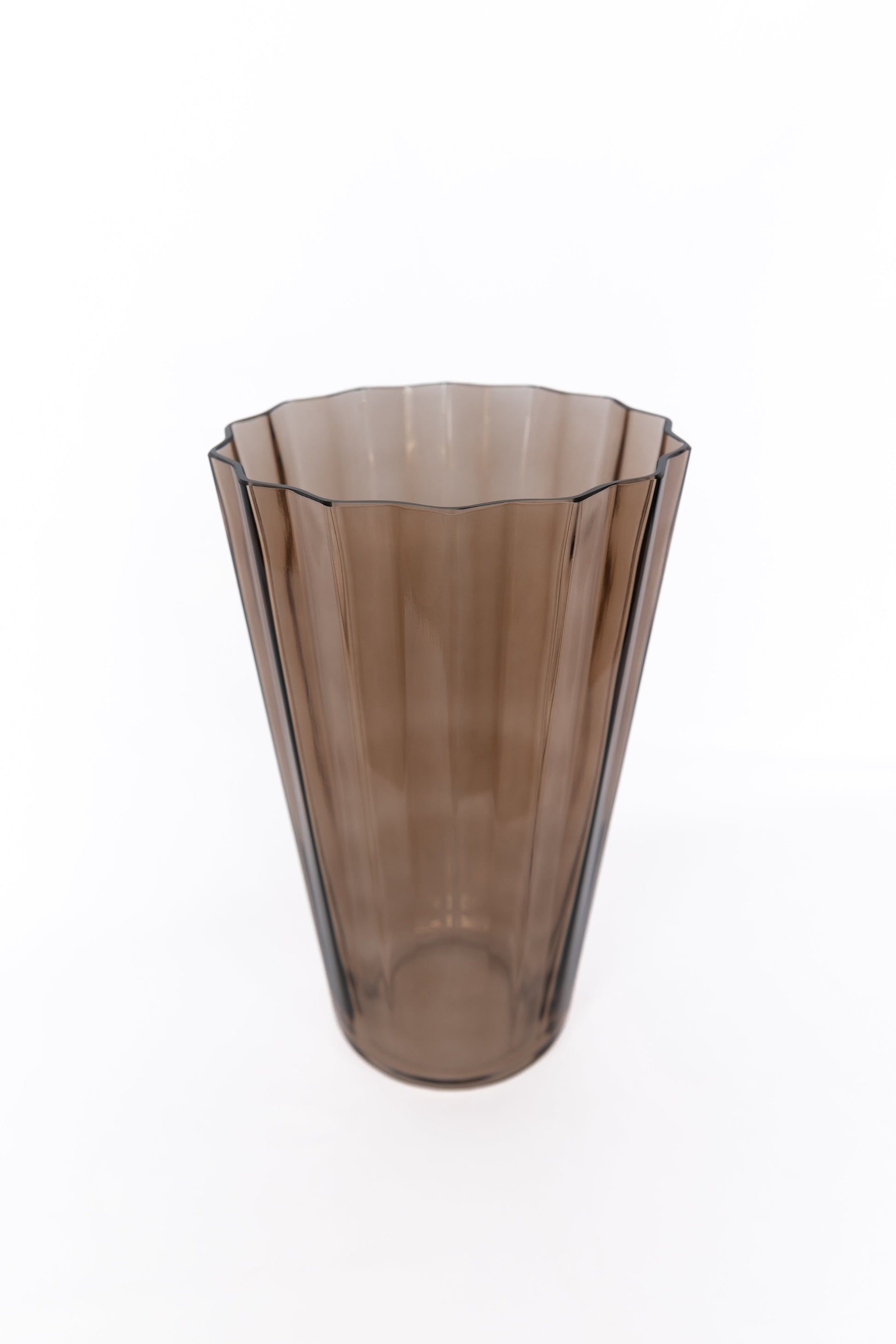Estelle Colored Sunday Vase - {Mocha Mousse (Our Amber Smoke)}