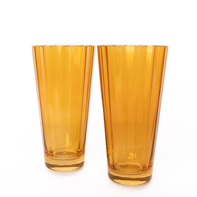 Estelle Colored Sunday High Balls - Set of 2 {Butterscotch}