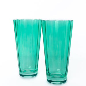 Estelle Colored Sunday High Balls - Set of 2 {Kelly Green}
