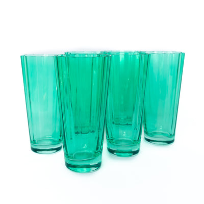 Estelle Colored Sunday High Balls - Set of 6 {Kelly Green}