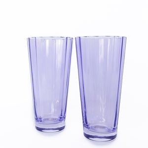 Estelle Colored Sunday High Balls - Set of 2 {Lavender}