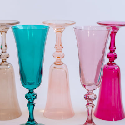 Estelle Colored Regal Flute - Set of 6 {Mystery Box}