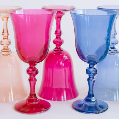 Estelle Colored Regal Goblet - Set of 6 {Mystery Box}