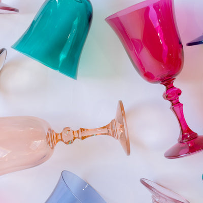 Estelle Colored Regal Goblet - Set of 6 {Mystery Box}