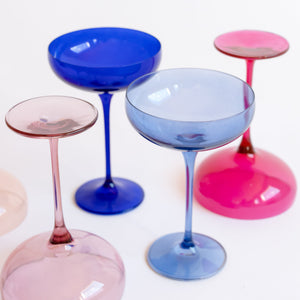 Estelle Colored Champagne Coupe - Set of 6 {Mystery Box}