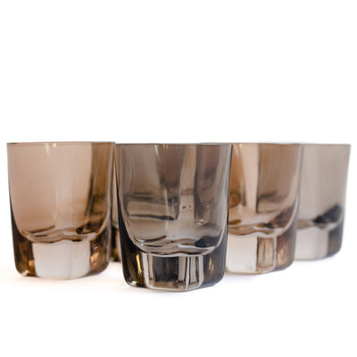 Estelle Colored Shot Glasses - Set of 6 {Smoke Mixed Set}