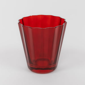 Estelle Colored Sunday Low Balls - Set of 2 {Red}