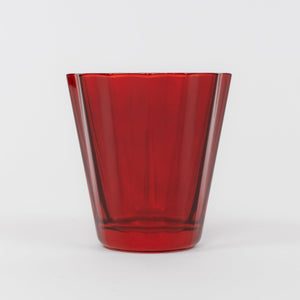 Estelle Colored Sunday Low Balls - Set of 2 {Red}