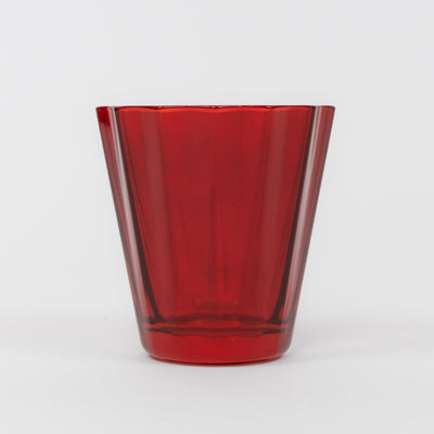 Estelle Colored Sunday Low Balls - Set of 2 {Red}