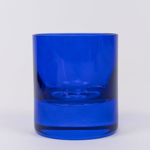 Estelle Colored Rocks Glass - Set of 6 {Royal Blue}