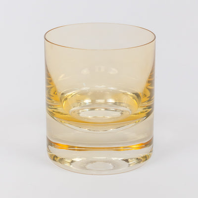 Estelle Colored Rock Glass - Set of 6 {Yellow}