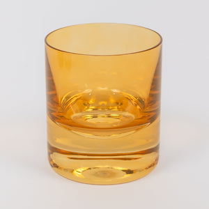 Estelle Colored Rocks Glass - Set of 2 {Butterscotch}