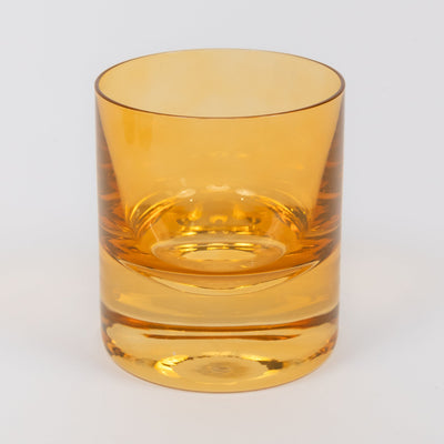 Estelle Colored Rocks Glass - Set of 6 {Butterscotch}