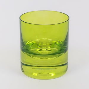 Estelle Colored Rocks Glass - Set of 2 {Forest Green}