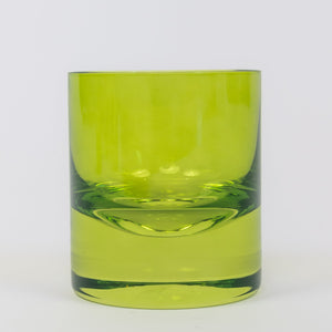 Estelle Colored Rocks Glass - Set of 2 {Forest Green}