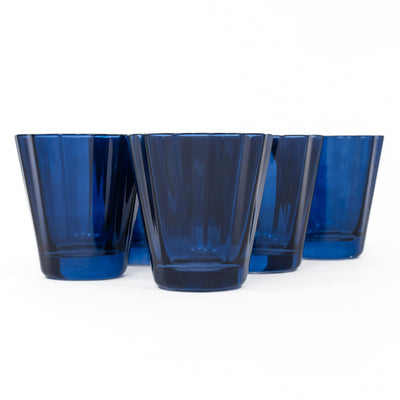 Estelle Colored Sunday Low Balls - Set of 6 {Midnight Blue}