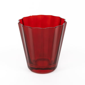 Estelle Colored Sunday Low Balls - Set of 2 {Red}