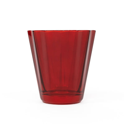 Estelle Colored Sunday Low Balls - Set of 2 {Red}